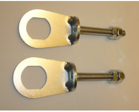 NAPÍNÁKY ŘETĚZU - PÁR - (ZINKOVANÉ)